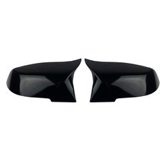 Καπάκια Καθρεφτών Για Bmw 1 2 3 4 X1 i3 M4 Look Γυαλιστερό Μαύρο 2 Τεμάχια