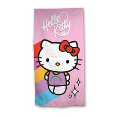 HELLO KITTY - Rainbow - Beach Towel 70x140cm