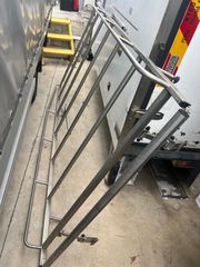ΣΧΑΡΑ  ( INOX )  ΠΤΥΣΣΟΜΕΝΗ ΟΡΟΦΗΣ VITO 447 / L2