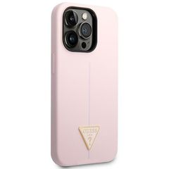 Guess Silicone Triangle iPhone 14 Pro 6.1" Case - Purple-thumb-3