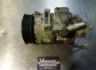 ΚΟΜΠΡΕΣΕΡ A/C DENSO  SEAT  CORDOBA <6K1,6K2,6K5,6L2>  (10/1999-11/2009) - IBIZA III-IV <6L1,6J1,6J5,6J8,6P1,6P5,6P8>  (02/2002-05/2015)  ΚΩΔ. 6Q0 820 808F , 447150-2220 , 6SEU14C