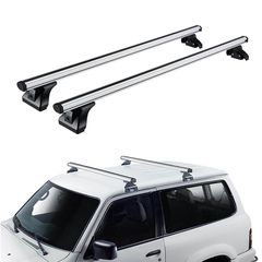 Μπάρες Οροφής Αλουμινίου CRUZ 924-091 Alu Cargo AF-138cm Ασημί 2 Τεμάχια