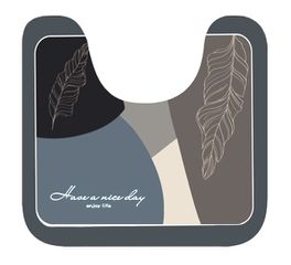 HOME USE πατάκι μπάνιου HUH-0215, αντιολισθητικό, 50x40cm, 3.5mm πάχος, πολύχρωμο