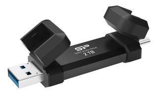 SILICON POWER εξωτερικός SSD Marvel Xtreme DS72, USB-C/USB 3.2, 2TB, μαύρο