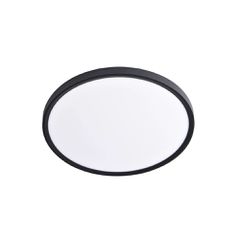Πλαφονιέρα οροφής LED 40W 3CCT by switch on base σε μαύρη απόχρωση D:50x2,5cm 42036-B-Black