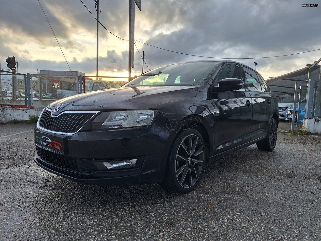 Skoda Rapid 2018 φουλ εξτρα με πανόραμα