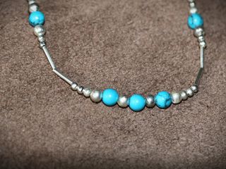 βραχιόλι λεπτό τουρκουάζ Ασήμι sterling silver 925 από κλείσιμο καταστήματος SST150