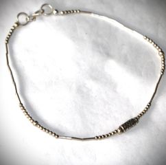 Αλυσίδα βραχιόλι ποδιού λεπτό Ασήμι sterling silver 925 από κλείσιμο καταστήματος SST151