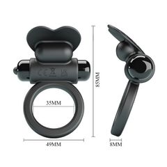 PRETTY LOVE DEBONAIRE vibrating silicone ring-thumb-5