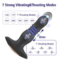 Rear Booster 2 vibrating plug with remote control-thumb-12