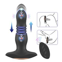 Rear Booster 2 vibrating plug with remote control-thumb-1