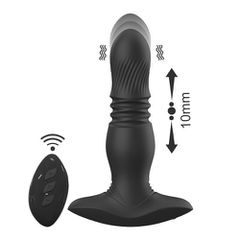 Rear Booster 2 vibrating plug with remote control-thumb-2