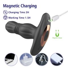 Rear Booster 1 vibrating linear plug with remote control-thumb-9