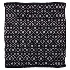 Boho 60x60 black πατάκι μπάνιου Sealskin 800102