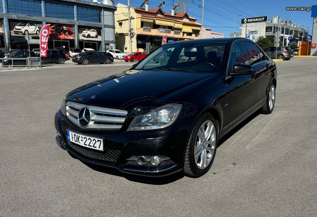 Mercedes-Benz C 200 2012 ΕΛΛΗΝΙΚΟ ΕΓΓΥΗΣΗ ΖΑΝΤΕΣ 17'' ΔΕΡΜΑ ΦΙΜΕ
