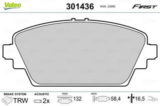 ΤΑΚΑΚΙΑ ΣΕΤ ΕΜΠΡΟΣ NISSAN PRIMERA P12 ALMERA TINO HONDA ACCORD  MG ZR-ZS