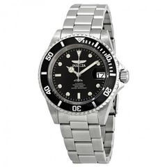 Invicta Pro Diver,8926OB Ρολόι Αυτόματο,ΣΦΡΑΓΙΣΜΕΝΟ,ΜΕ ΤΙΣ ΖΕΛΑΤΙΝΕΣ, με Ασημί &  Mαύρο Μεταλλικό Μπρασελέ ,Ανοξείδωτο ατσάλι με μαυρο καντράν