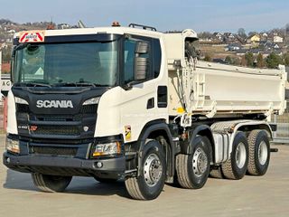 Ανατροπή Scania 2019 G 410 * Ανατρεπόμενο + BORDMATIC * ΑΡΙΣΤΗ ΚΑΤΑΣΤΑΣΗ / 8x4-thumb-1