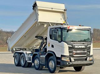 Ανατροπή Scania 2019 G 410 * Ανατρεπόμενο + BORDMATIC * ΑΡΙΣΤΗ ΚΑΤΑΣΤΑΣΗ / 8x4-thumb-3