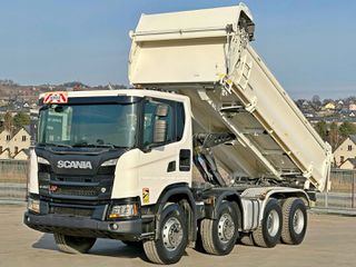 Ανατροπή Scania 2019 G 410 * Ανατρεπόμενο + BORDMATIC * ΑΡΙΣΤΗ ΚΑΤΑΣΤΑΣΗ / 8x4-thumb-4