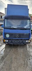 Dump + Crane Mercedes-Benz 1997 817 ecopower+ανατροπή+γερανος 6αρι σασμαν