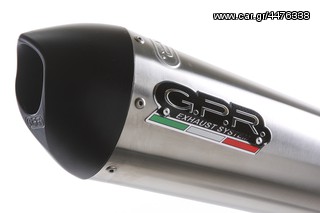 ΕΞΑΤΜΙΣΗ TΕΛΙΚΟ GPR GPE POPPY INOX/CARBON END HONDA CROSSTOURER 1200 GTC IE 2012-2013