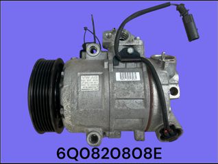 VOLKSWAGEN POLO 6R 2008-2014 ΜΕΤΑΧΕΙΡΙΣΜΕΝΑ ΑΝΤΑΛΛΑΚΤΙΚΑ ( κομπρεσέρ κλιματιστικού aircondition με κωδικό 6Q0820808E κατάλληλο για αυτοκίνητα με κινητήρα βενζίνης 1.0cc )