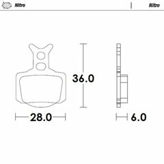 Κωδ.344855 Moto-Master μεταλλικά τακάκια 82821 KTM SX-E 3 23-24 1 σετ για 1 δαγκάνα τηλ.215-215-8211