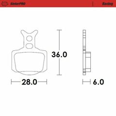 Κωδ.344857 Moto-Master μεταλλικά τακάκια 82811 KTM SX-E 3 23-24 1 σετ για 1 δαγκάνα τηλ.215-215-8211