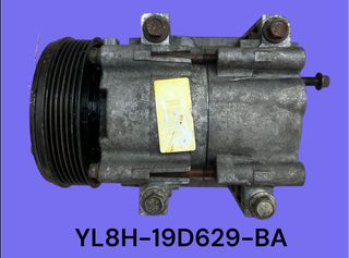 MAZDA TRIBUTE 2002-2008 ΜΕΤΑΧΕΙΡΙΣΜΕΝΑ ΑΝΤΑΛΛΑΚΤΙΚΑ ( κομπρεσέρ κλιματιστικού aircondition με κωδικό YL8H-19D629-BA κατάλληλο για αυτοκίνητα με κινητήρα βενζίνης 2.0cc )