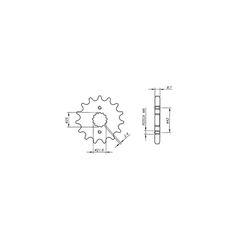 Γρανάζι Κίνησης /513-566 VAZ SB05.517-T17 TL1000