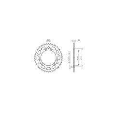 Γρανάζι Τροχού VAZ DA10.541T-T41 GAS-GAS/TXR