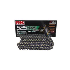 Αλυσίδα RK BL525XRE-108L CLF BLACK SCALE (Μαύρη)