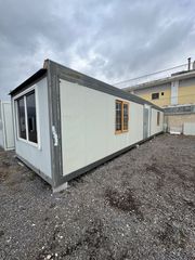 Τροχοβίλα - Προκάτ 2018 ΟΙΚΙΣΚΟΣ 3.3χ13.6 με μπάνιο-thumb-1