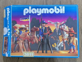 Playmobil Western 3811 Βόρειοι ιππικό με ανιχνευτή με κουτί
