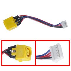 Βύσμα Τροφοδοσίας DC Power Jack Socket για Lenovo ThinkPad T430 - Model/Type : 2350 04X3783 SC10D93350 με καλωδιοταινία 6cm 5pins ( Κωδ.3993 )