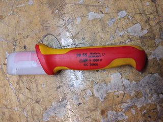 Knipex Απογυμνωτής  1000V 180mm 9855-thumb-1
