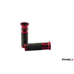 Χειρολαβές PUIG 8188R 123MM-64GR HI-TECH RACING Κόκκινες UNIVERSAL
