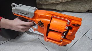 Nerf Zombie Strike FlipFury Blaster εκτοξευτής-thumb-2