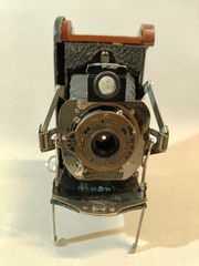 Folding pocket Kodak No 1 Model E φωτογραφική μηχανή φυσούνα της δεκαετίας του '10.
