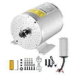 VEVOR 2000W Electric Brushless DC Motor Kit 48V 4300rpm Motor & Speed ​​Controller