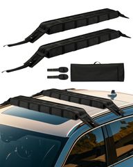 VEVOR Soft Roof Rack Pads 33in 176lbs Χωρητικότητα φόρτωσης για αποσκευές καγιάκ κανό σερφ