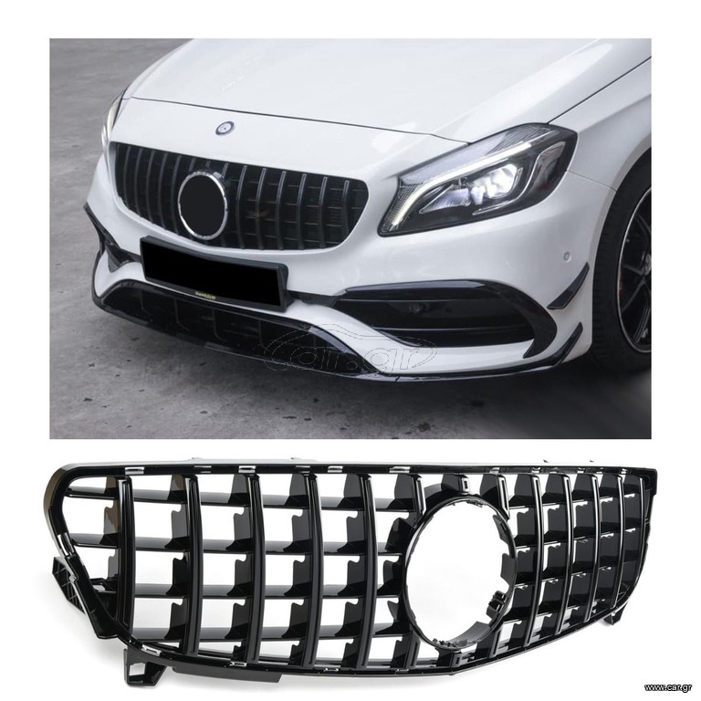 MERCEDES A CLASS W176 ΜΑΣΚΑ PANAMERICANA ΜΑΥΡΗ