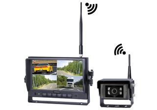 D16044 VIGNAL ΣΕΤ ΑΣΥΡΜΑΤΗΣ ΚΑΜΕΡΑΣ 2.4 GHZ 7" ΟΘΟΝΗ ΜΕΧΡΙ 4 ΚΑΜΕΡΕΣ  HD 1080P