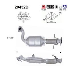 ΚΑΤΑΛΥΤΗΣ FORD FOCUS / FOCUS C-MAX / C-MAX 1.8 TDCI 2004-2012         KARALOIZOS exhaust