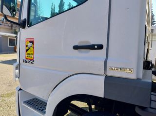 Καρότσα Μουσαμάς Mercedes-Benz 2014 ATEGO1622 Καινούργιο κλίμα οροφής-thumb-6