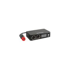 ΑΝΤΑΠΤΟΡΑΣ ΑΝΑΠΤΗΡΑ 12/24/36V ΔΙΠΛΟΣ ΜΕ 2 USB+ΒΟΛΤΟΜΕΤΡΟ MULTI POWER ΜΕ ΚΑΛΩΔΙΟ 80cm