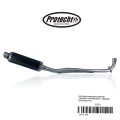 ΕΞΑΤΜΙΣΗ PROTECHT ΜΑΥΡΗ YAMAHA CRYPTON R115 / YAMAHA CRYPTON T110