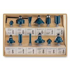 BORMANN Pro ΣΕΤ ΦΡΕΖΕΣ ΡΟΥΤΕΡ 12ΤΕΜ 6mm BHT1615 (054672)