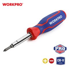 Κατσαβίδι 6 σε 1 WORKPRO (PROFI) WP221046 - Πολυεργαλείο για κάθε Εργασία